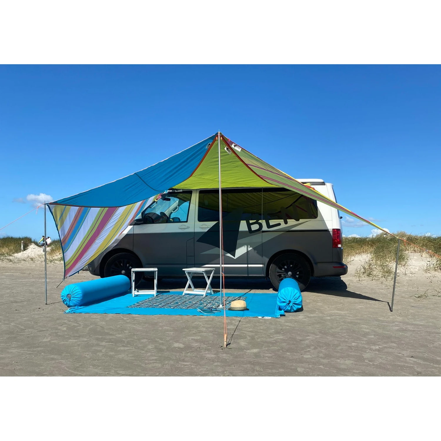 BENT Zip-Canvas Caribbean - Sonnensegel 10 BENT Zip-Canvas Caribbean - Sonnensegel – Bild 8