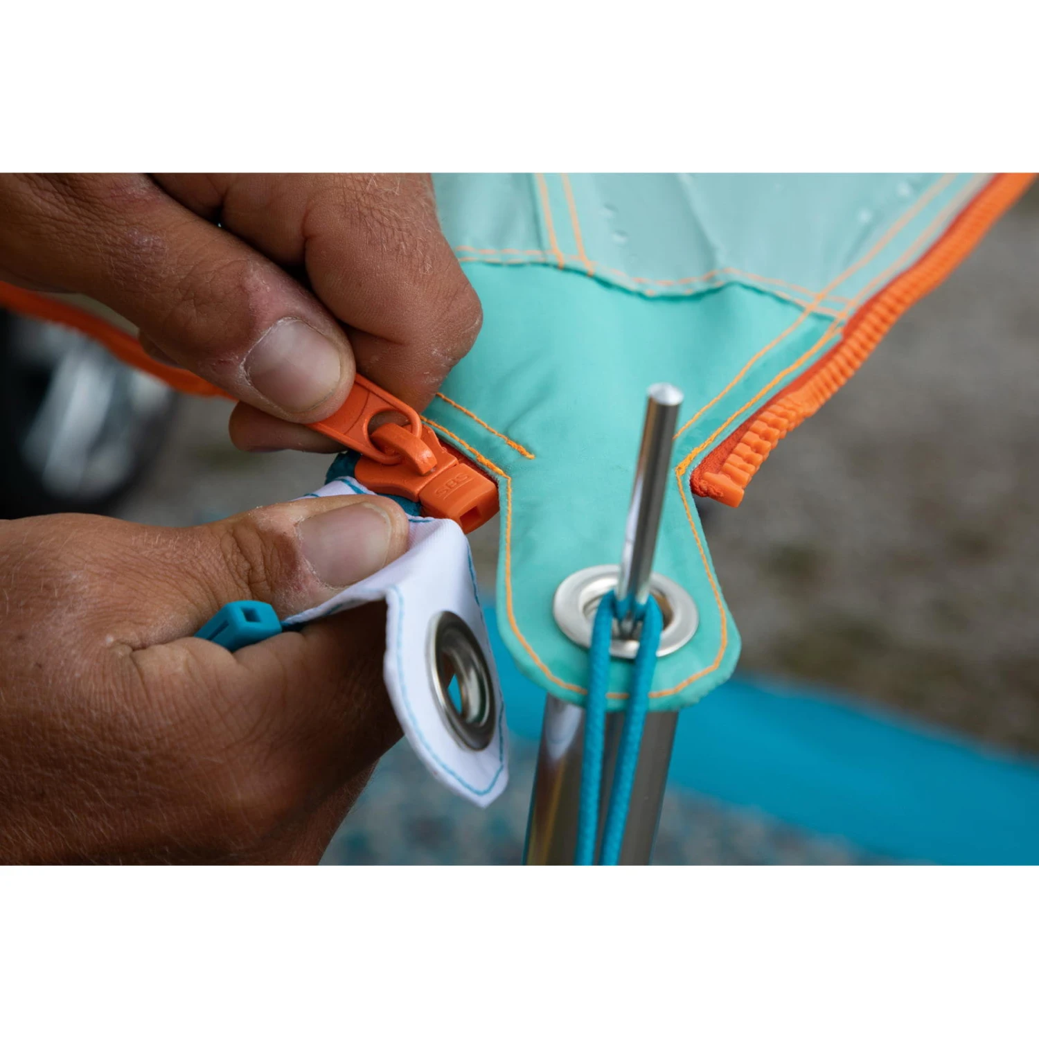 BENT Zip-Canvas Caribbean - Sonnensegel 7 BENT Zip-Canvas Caribbean - Sonnensegel – Bild 5