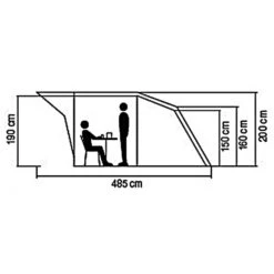 Coleman Oak Canyon 4 Personen - Familienzelt -Deutschland Wild Schlaf Verkaufs-Shop coleman oak canyon 4 personen familienzelt rl 169955 3