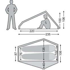 Nordisk Telemark 2.2 LW - 2 Personen Zelt -Deutschland Wild Schlaf Verkaufs-Shop nordisk telemark 2 lw personen zelt forest green nd 151024 2