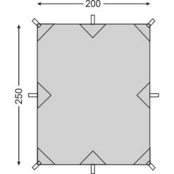 Nordisk Voss 5 ULW - Tarp -Deutschland Wild Schlaf Verkaufs-Shop nordisk voss 5 ulw tarp forest green nd 117015 4