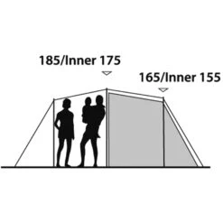 Outwell Earth 5 - Fünf-Personen-Tunnel-Zelt 15 Outwell Earth 5 - Fünf-Personen-Tunnel-Zelt -Deutschland Wild Schlaf Verkaufs-Shop outwell earth 5 fuenf personen tunnel zelt green grey rl 150173 2