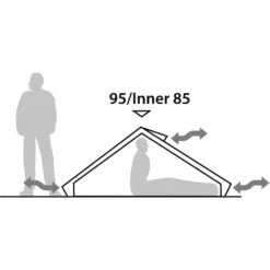 Robens Starlight 1 - Zelt -Deutschland Wild Schlaf Verkaufs-Shop robens starlight 1 zelt green rl 152087 4