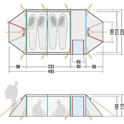 Tatonka Alaska 4 PU - Familien-Zelt 9 Tatonka Alaska 4 PU - Familien-Zelt -Deutschland Wild Schlaf Verkaufs-Shop tatonka alaska 4 pu familien zelt tat 2459 208 12