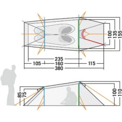 Tatonka Gargia 2 - Zwei-Personen-Zelt -Deutschland Wild Schlaf Verkaufs-Shop tatonka gargia 2 zwei personen zelt stone grey olive tat 2602 332 2