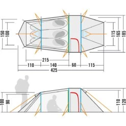 Tatonka Grönland 3 - Drei-Personen-Zelt 8 Tatonka Grönland 3 - Drei-Personen-Zelt -Deutschland Wild Schlaf Verkaufs-Shop tatonka groenland 3 drei personen zelt 2556 208 2