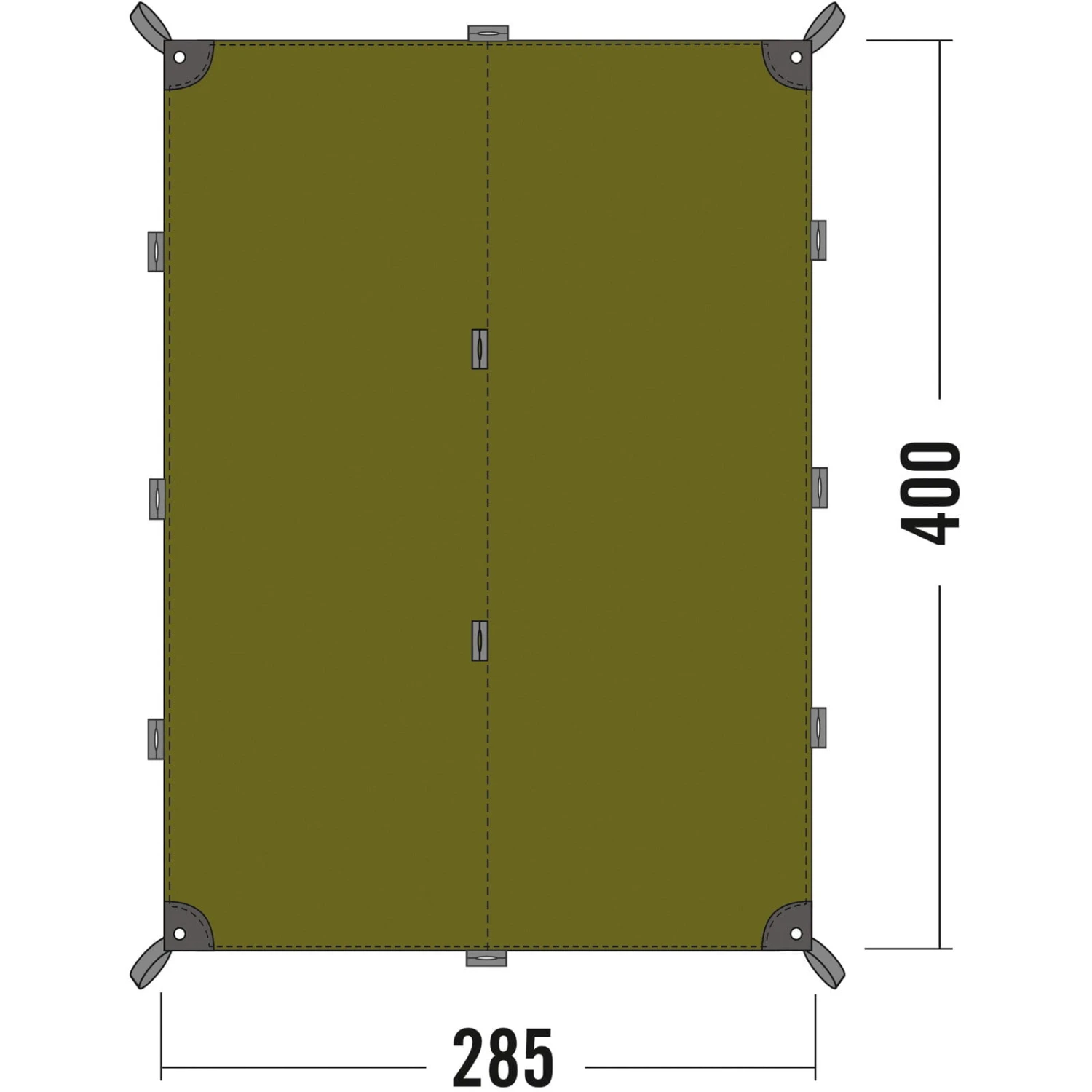 Tatonka Tarp 4 - Zeltplane 3 Tatonka Tarp 4 - Zeltplane