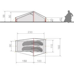 VAUDE Lizard Seamless 1-2P - Zelt -Deutschland Wild Schlaf Verkaufs-Shop vaude lizard seamless 1 2p zelt cress green vau 14417 1820 3