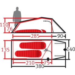 Wechsel Outpost 2 - Travel Line -Deutschland Wild Schlaf Verkaufs-Shop wechsel tents outpost 2 travel line oak wec 231069 2