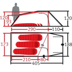 Wechsel Outpost 3 - Travel Line 21 Wechsel Outpost 3 - Travel Line -Deutschland Wild Schlaf Verkaufs-Shop wechsel tents outpost 3 travel line oak wec 231070 2